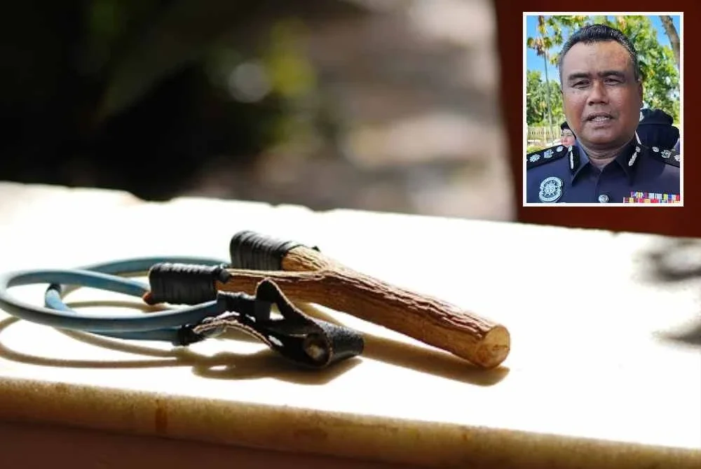 Polis sedang mengesan individu yang terlibat dalam insiden seorang pelancong China dilastik sehingga cedera dalam kejadian di kawasan pusat bandar pada petang Isnin lalu. - Gambar kecil (Kasim)