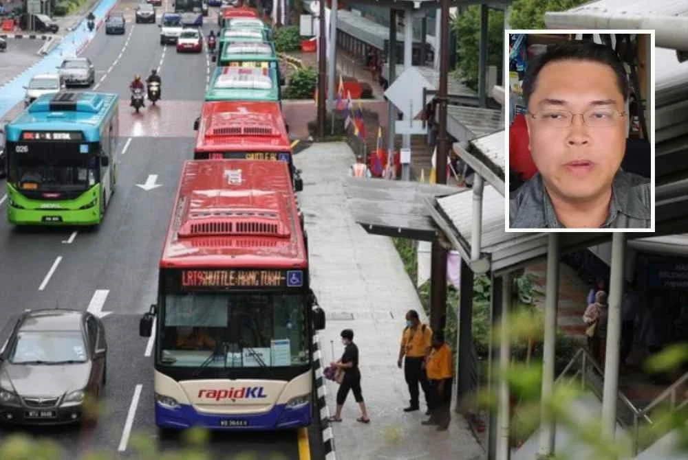 Perkhidmatan bas sedia ada masih belum berupaya menangani isu 'first and last mile' yang menjadi keperluan utama pengguna. Gambar kecil: Sze Hoong 