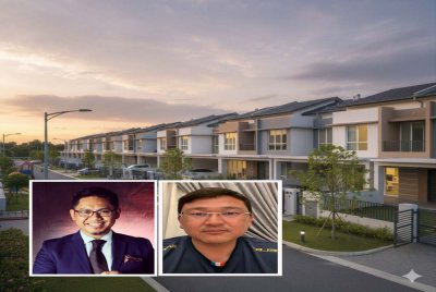 Permintaan sektor hartanah negara bagi tahun 2026 dijangka memasuki fasa pemulihan sederhana. Gambar hiasan. Dr Azizul Azli Ahmad (kiri), Chin Yin Foong (kanan)