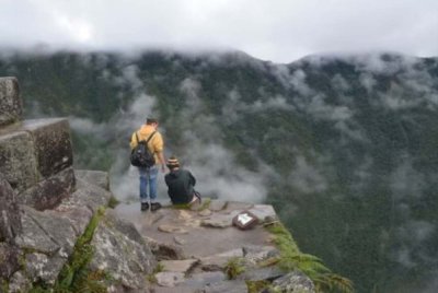 Pelancong itu turut berkongsi pengalaman itu di platform WeChat. Foto Agensi