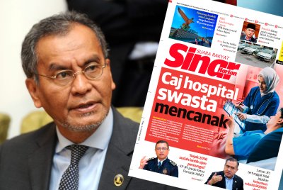 Dr Dzulkefly dan laporan Sinar Harian mengenai caj hospital swasta.