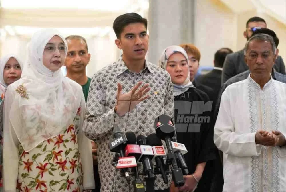 Syed Saddiq hadir ke Mahkamah Persekutuan Putrajaya bagi mendengar kesnya berhubung empat kes pengyelewengan dana Armada. Foto SINAR HARIAN-ROSLI TALIB