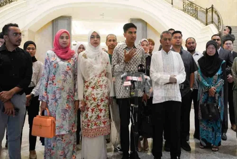 Syed Saddiq hadir ke Mahkamah Persekutuan Putrajaya bagi mendengar kesnya berhubung empat kes penyelewengan dana Armada. Foto SINAR HARIAN-ROSLI TALIB