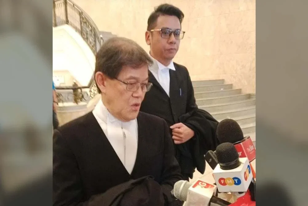 Hisyam ketika ditemui media pada sidang akhbar di pekarangan lobi Kompleks Mahkamah Putrajaya di sini pada Jumaat.