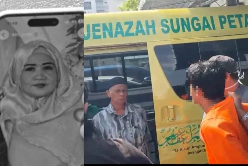  Terdapat kesan kelar pada leher Wan Khairul Safinah Ishak, 44, yang dipercayai mati dibunuh suaminya sendiri dan mayatnya disimpan selama empat hari