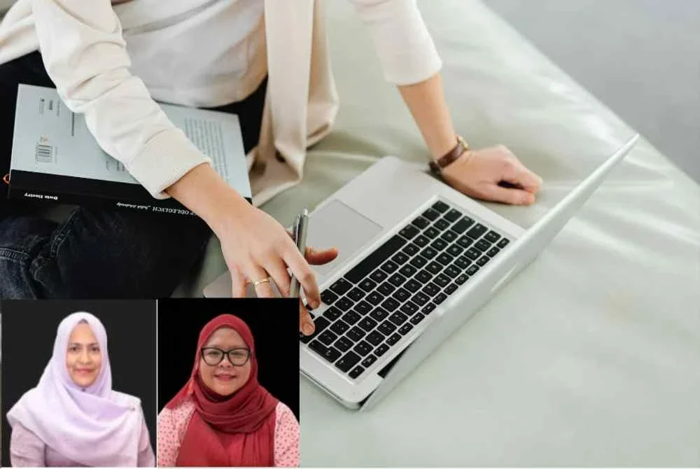 Fleksibiliti kerja bukan satu ancaman, sebaliknya peluang untuk menjadikan penjawat awam lebih produktif, inovatif dan sejahtera. Gambar kecil: Alfina dan Rohayu