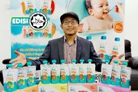 WAN ATIF AKRAM bersyukur makanan bayi halal jenama Anas Supermeal for Superbabies disahkan halal Jakim pada Disember 2024. 