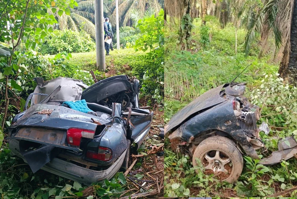 Seorang lelaki maut manakala kereta Proton Wira dipandunya terputus dua dalam kemalangan di Jengka 11, Bandar Pusat Jengka di sini pada Sabtu.
