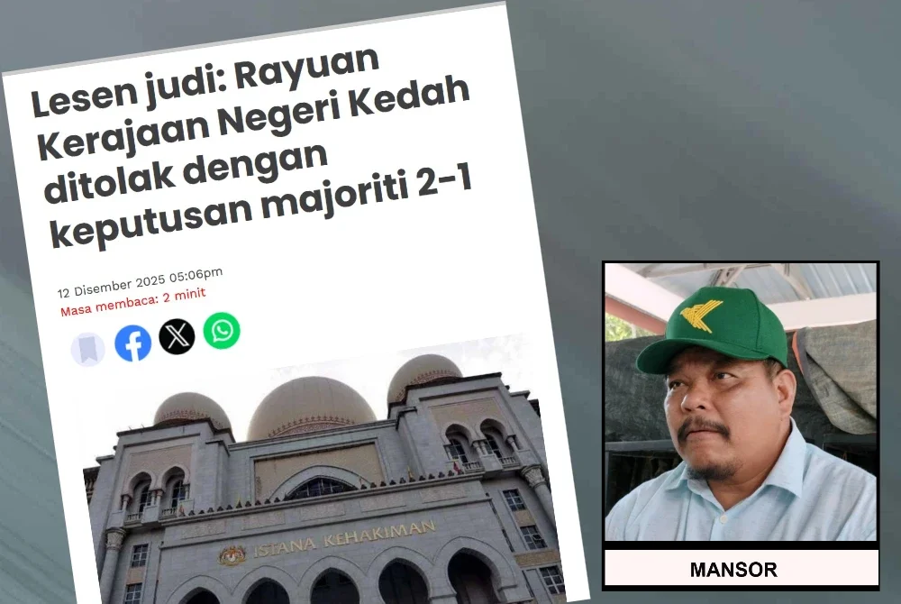 Laporan Sinar Harian pada 12 Disember 2025.