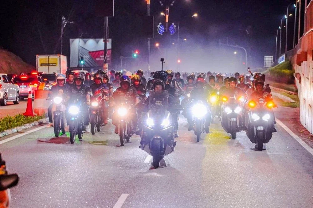 RXZ Members Ride 3.0 berlangsung di Dataran MITC Melaka pada Jumaat dan Sabtu lalu.