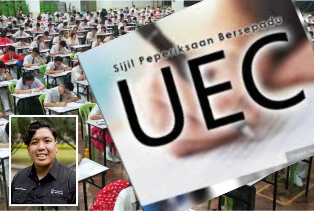 Pengiktirafan UEC akan mewujudkan jurang yang lebih besar dalam kalangan rakyat khususnya generasi muda. Gambar kecil: Abdullah Hakim