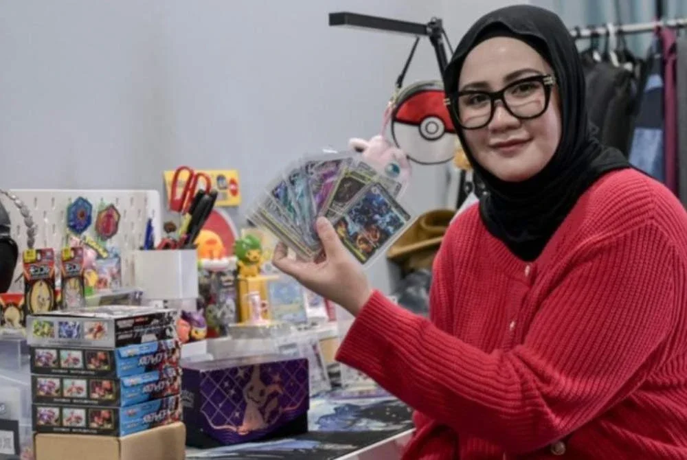 Ayesha Assilla sanggup menjual koleksi kad dagangan Pokemon peribadinya demi mengumpul dana menyertai misi kemanusiaan Global Sumud Flotilla dijangka awal tahun depan. Foto Bernama