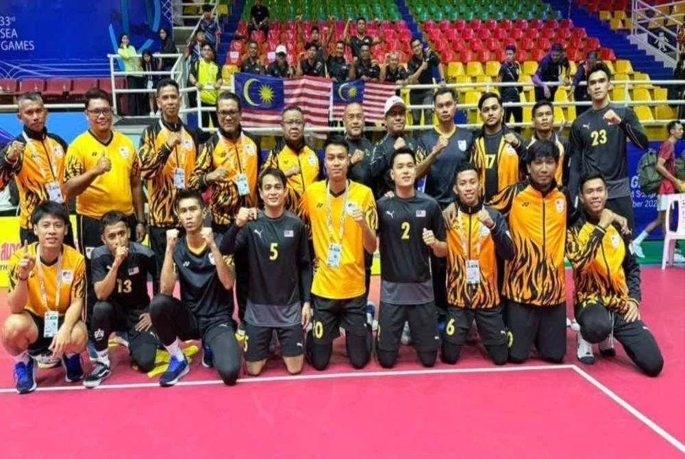 Skuad sepak takraw negara memenangi emas acara regu di Sukan SEA Thailand.