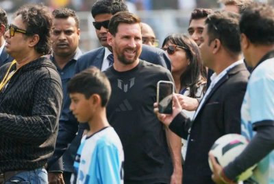 Kunjungan Messi ke India mencetuskan fenomena luar biasa.