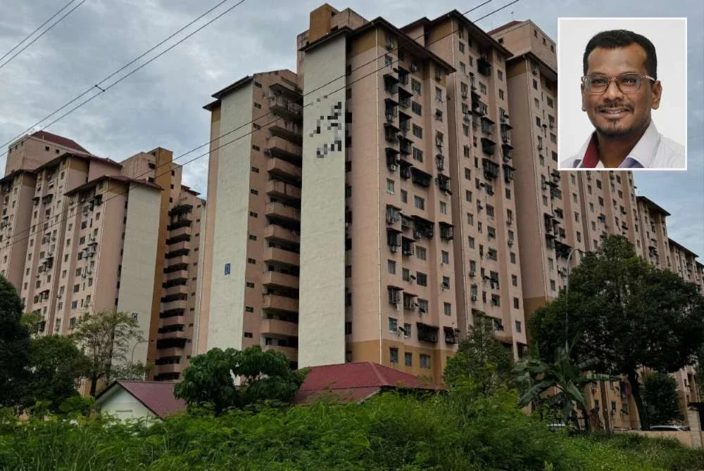 Keluasan PPR sedia ada disifatkan lebih sesuai untuk isi rumah yang mempunyai seorang atau dua orang sahaja. Gambar kecil: Gobi.