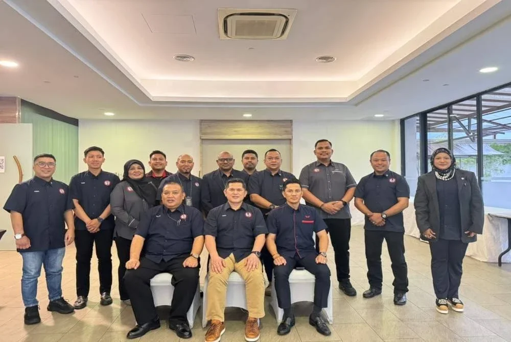 Barisan kepimpinan BGM pada Pelantikan dan Kerjasama Korporat yang berlangsung serentak dengan Majlis Penyerahan Kad ID dan Sijil Keahlian BGM Sesi 2025 pada Ahad.