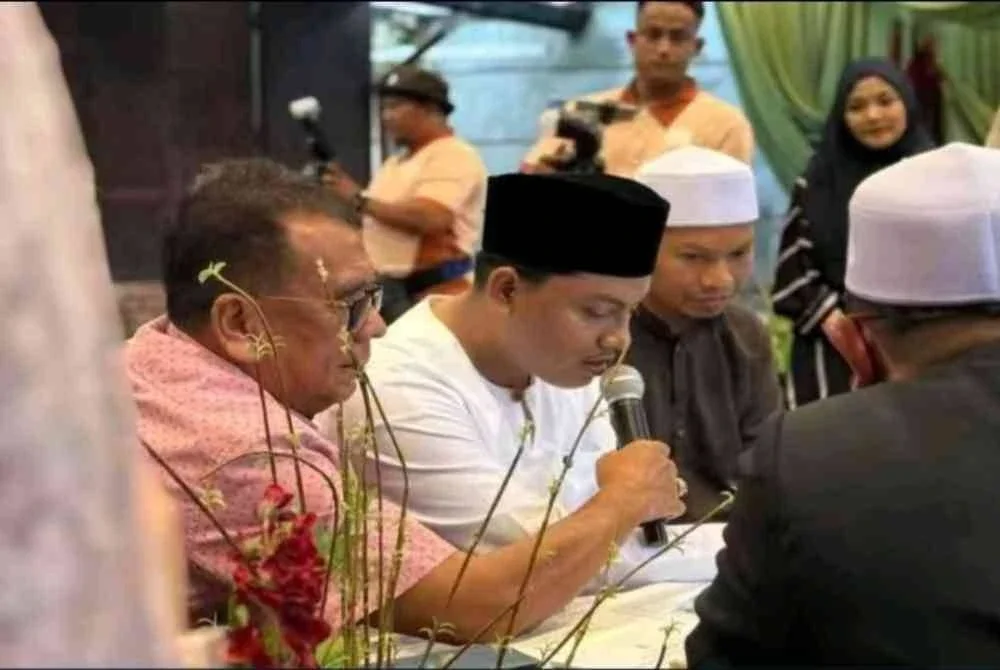 Abdur Rahman selamat disatukan dengan wanita pilihannya. - Foto TikTok Abdur Rahman Amir Ruddin