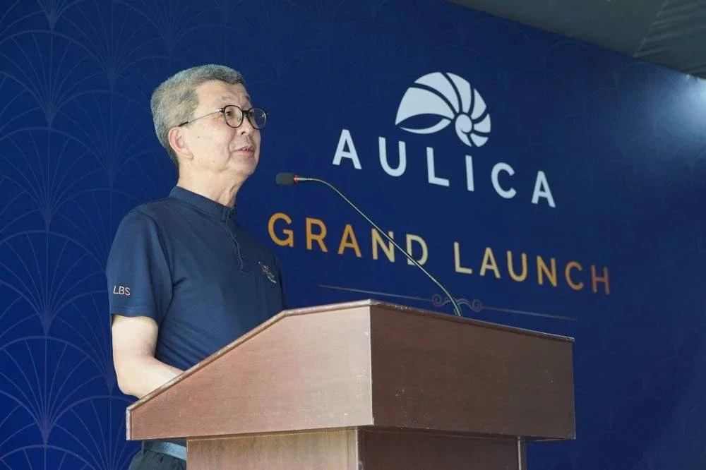 Pengerusi Eksekutif Kumpulan LBS, Tan Seri Ir. (Dr.) Lim Hock San, telah berkongsi gambaran menyeluruh mengenai pembangunan Aulica sempena majlis pelancaran rasminya di D’Island Residence Puchong, dengan menekankan visi projek serta konsep kehidupan tasik yang unik dan tersendiri.
