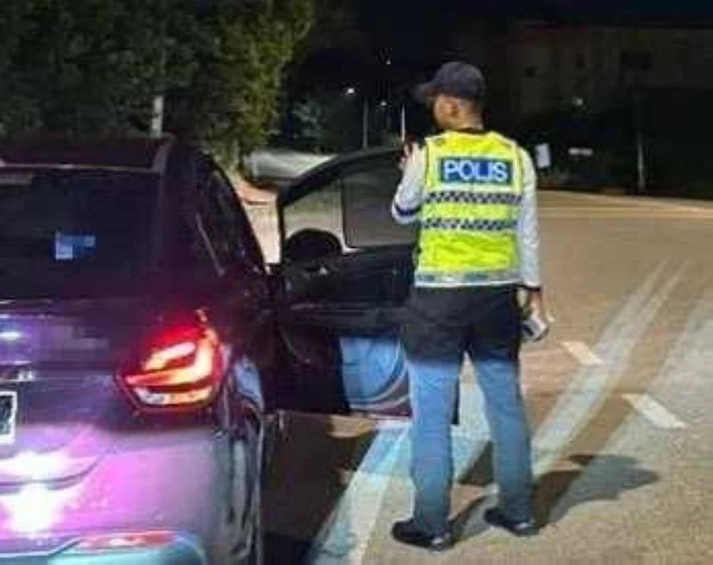 Op mabuk di bandar Kluang dan Simpang Renggam, baru-baru ini