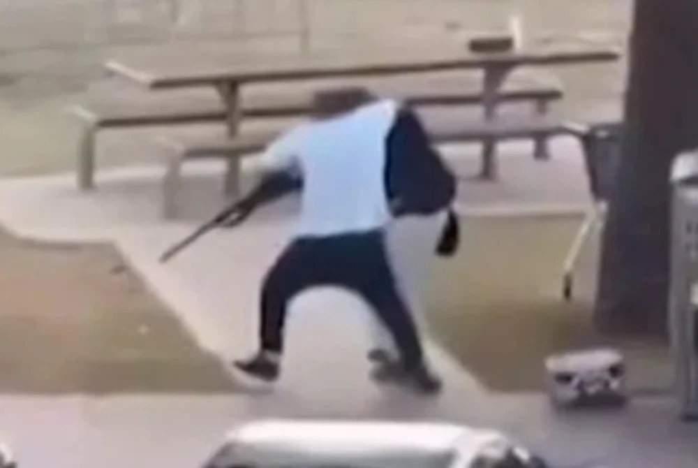 Rakaman tular keberanian Ahmed. Foto Agensi