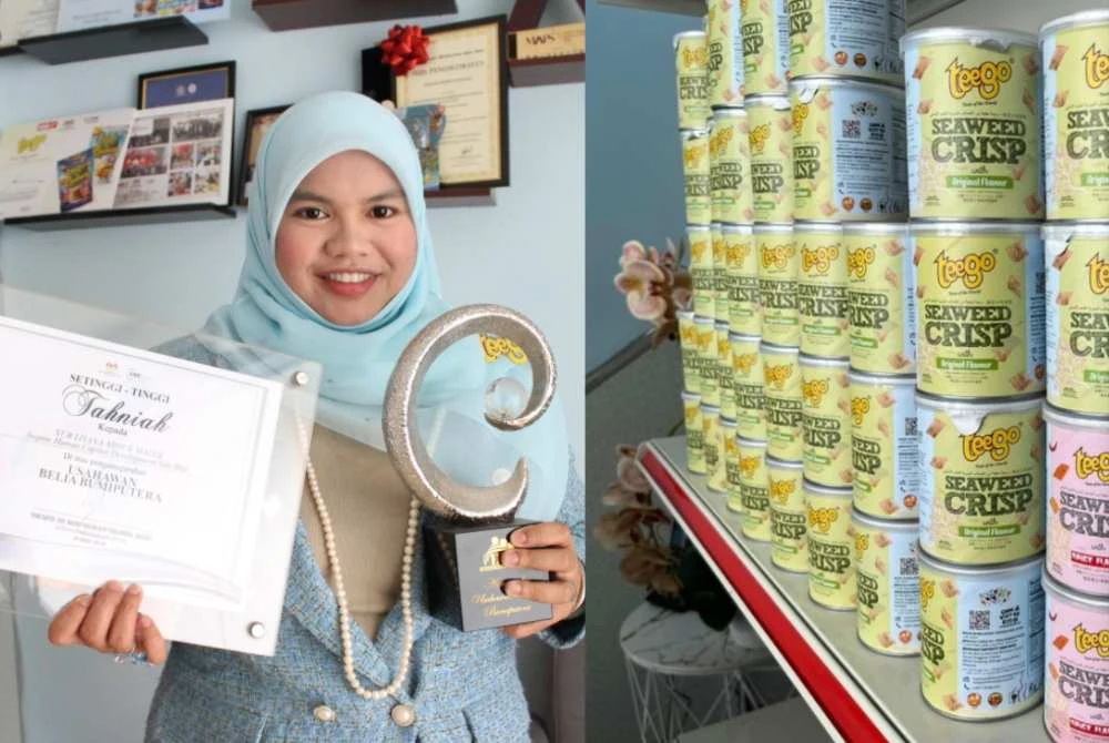 Nur Liyana berkongsi, menang anugerah bukan sahaja simbol kejayaan tetapi juga memberi keyakinan dan kredibiliti kepada jenama Boohaci Infinity di mata masyarakat.