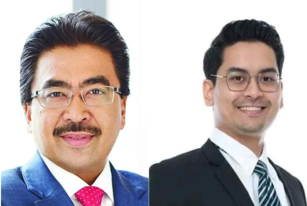 Johari Abdul Ghani (kiri) dan Dr Mohammed Taufiq Johari