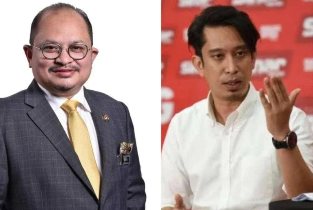 Shamsul Iskandar (kiri) direhatkan dan Adam Adli akan menjalankan tanggungjawab sebagai Pemangku Pengerusi MPN Melaka sehingga dimaklumkan kelak.