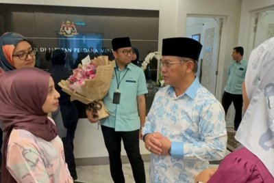 Mohd Na'im ketika ditemui pemberita di sini pada Rabu.