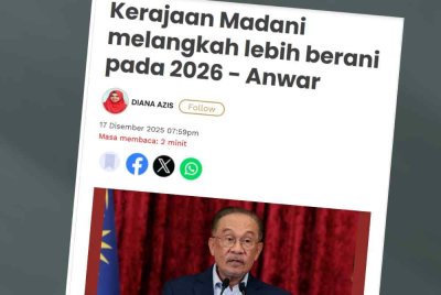 Tahun 2026 dilihat sebagai tempoh kritikal untuk membuktikan keberhasilan Kerajaan Madani dalam mengimplementasikan perubahan. 