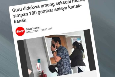 AGC menolak representasi dikemukakan seorang guru kaunseling yang berdepan pertuduhan melakukan amang seksual fizikal terhadap seorang murid perempuan berusia 11 tahun dan memiliki bahan pornografi kanak-kanak, dua tahun lalu.