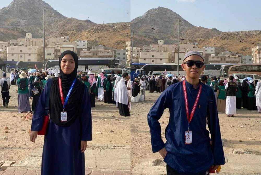 MUHAMMAD HILMAN (kanan) & HANI MASTURA