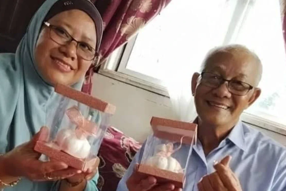 Produk kraftangan berkualiti yang berjaya dihasilkan.