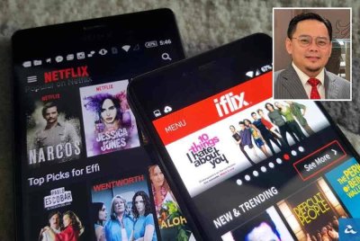 Platform penstriman berbayar seperti Netflix masih memerlukan langganan serta kawalan akaun untuk mengakses kandungan tertentu. Gambar hiasan (Gambar kecil: Ahmad Fahmi)