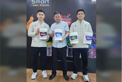 Sze Fei-Izzuddin dilantik Duta Jenama rasmi Smart Paints.