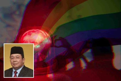 Kerajaan berpendirian tegas untuk tidak mengiktiraf golongan lesbian, gay, biseksual dan transgender dan kelompok mempersoal identiti seksual diri (LGBTQ). Gambar kecil: Sirajuddin