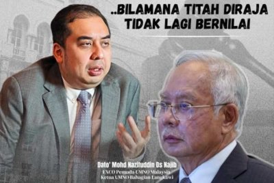 Status yang dimuat naik di Facebook Mohd Nazifuddin