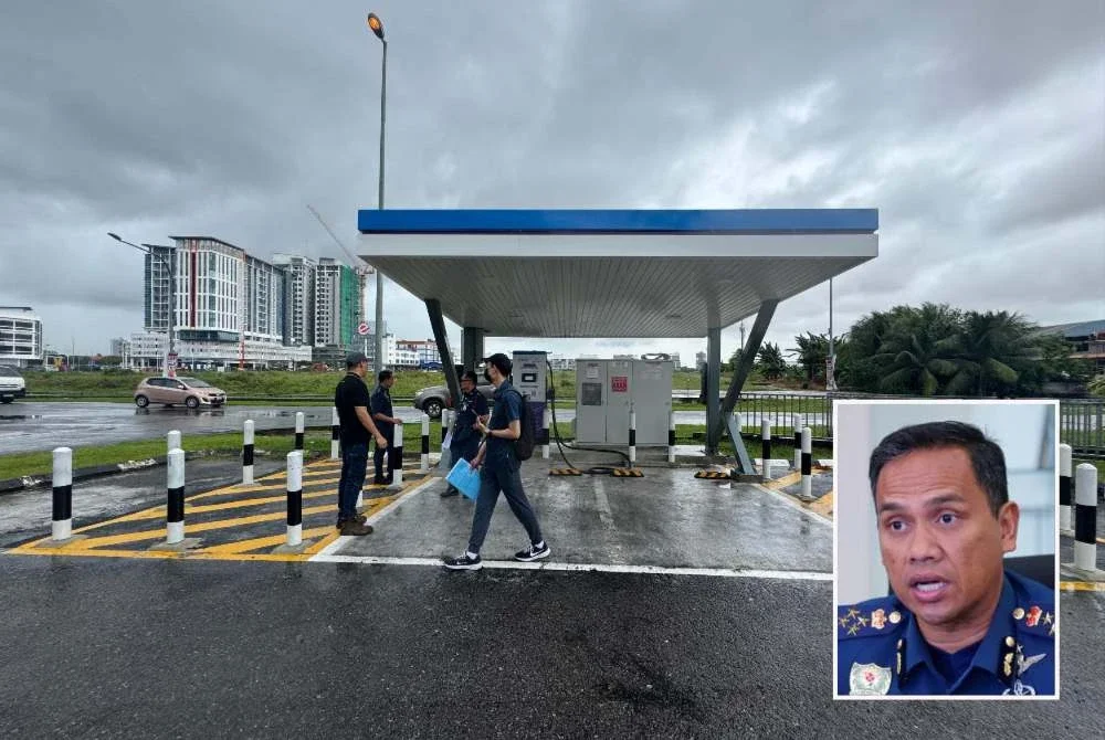 Antara EVCB yang ada dalam negara. Gambar kecil: Nor Hisham. Foto JBPM