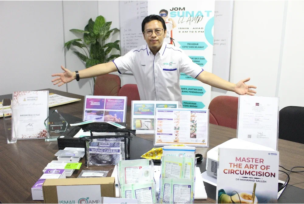 Ismail Clamp, ciptaan anak tempatan di bawah DRIMS Trading Sdn Bhd, kini digunakan secara meluas di klinik tempatan dan mula menembusi pasaran ASEAN.