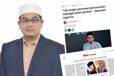 Laporan Sinar Harian susulan kemelut rumah tangga membabitkan pelakon Kamal Adli dan Uqasha Senrose. Gambar kiri: Mohd Sukki