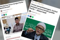 Abdul Hadi mendakwa krisis politik di Perlis berpunca daripada unsur penyelewengan dan rasuah.
