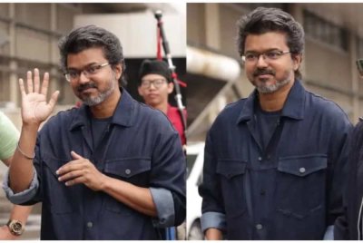 Pelakon popular selatan India dan kini bergelar ahli politik, Vijay tiba di Kuala Lumpur semalam, menjelang pelancaran audio filem terbaharunya Jana Nayagan.