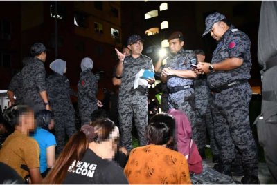 Antara warga asing yang ditahan JIM sepanjang tahun ini.