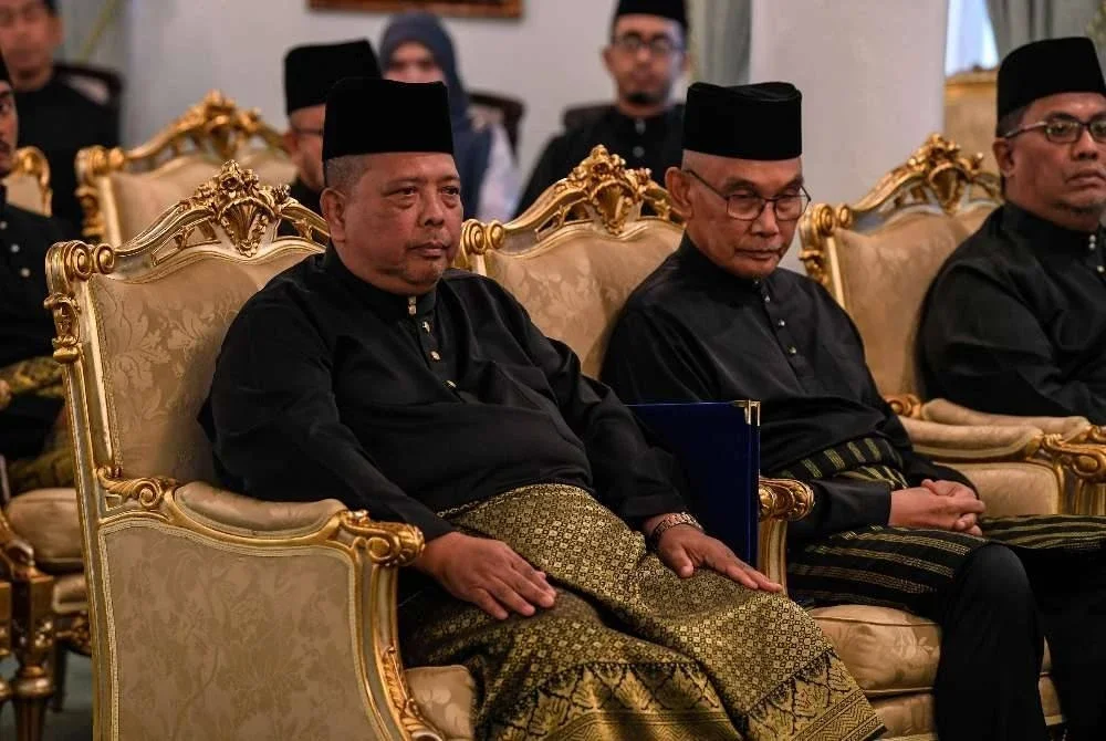 Abu Bakar dilantik sebagai Menteri Besar Perlis yang baharu menggantikan Mohd Shukri Ramli. Foto Bernama. 