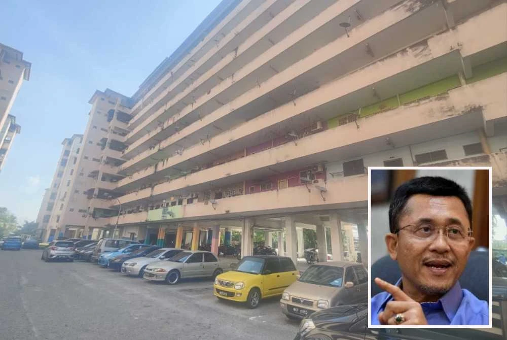 Pemulihan sistem pendawaian elektrik di Pangsapuri Seri Perantau, Pelabuhan Klang dilaksana berperingkat selepas kebakaran bilik DB. - Gambar kecil (Borhan)