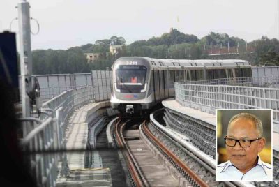 Setiap tren perlu melalui ujian FFR dan dipantau oleh APAD. Gambar kecil: Ariffin