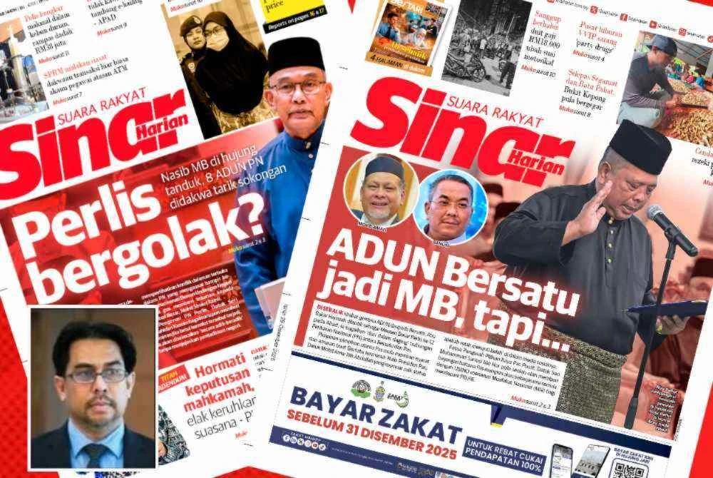 Jika PN mahu kekal sebagai alternatif yang diyakini rakyat, PN tidak boleh membiarkan krisis seperti Perlis berulang tanpa pembetulan. Gambar kecil: Mukhtaruddin 