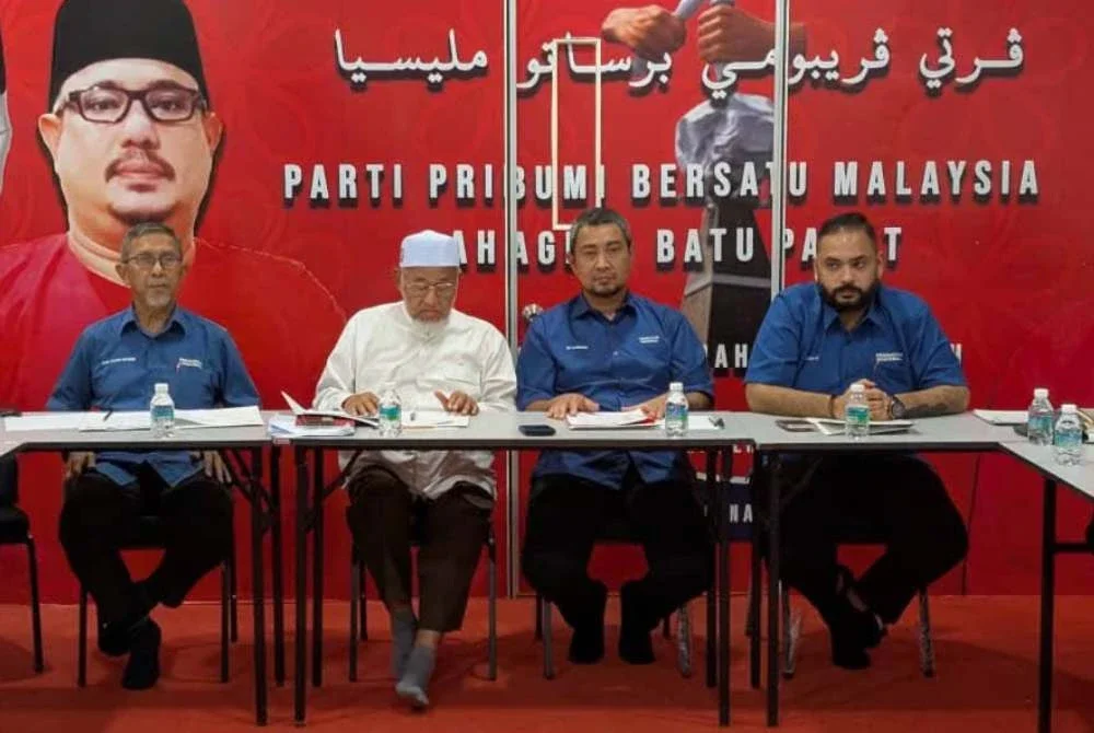 Mesyuarat PN Johor di Batu Pahat pada bulan lalu. - Foto Pas Johor
