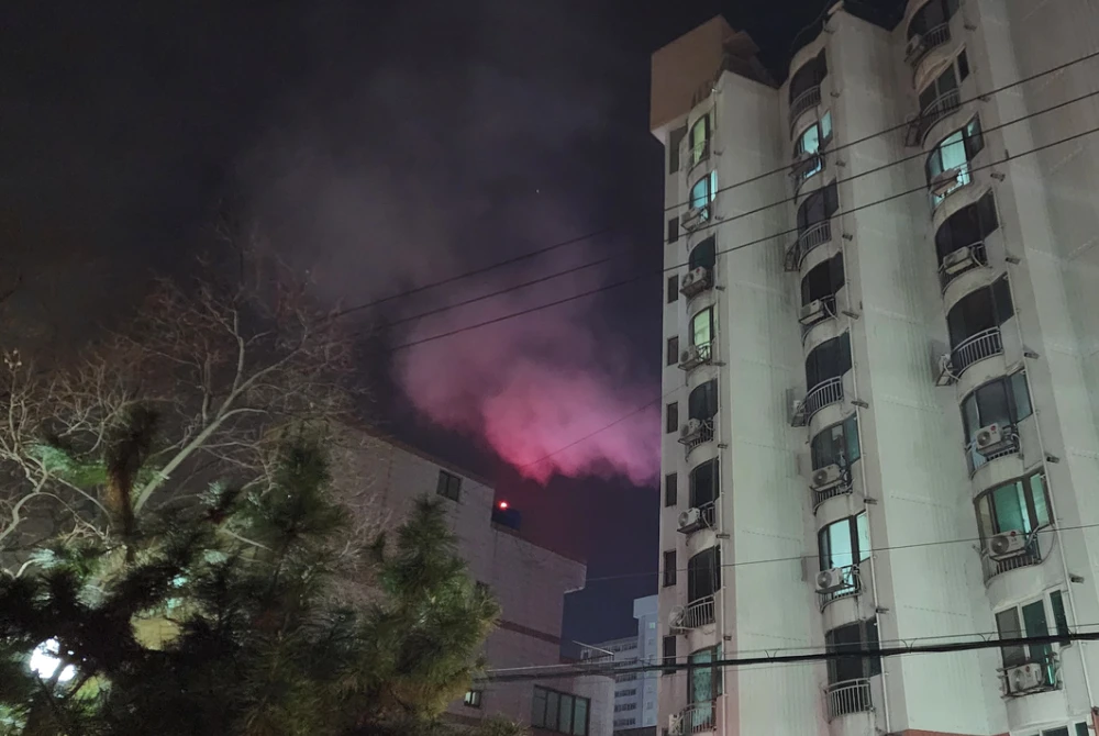 Kebakaran sebuah unit di tingkat 7 memgorbankan warga emas yang menghidap 'hoarding disorder' di Korea Selatan. Foto: Agensi