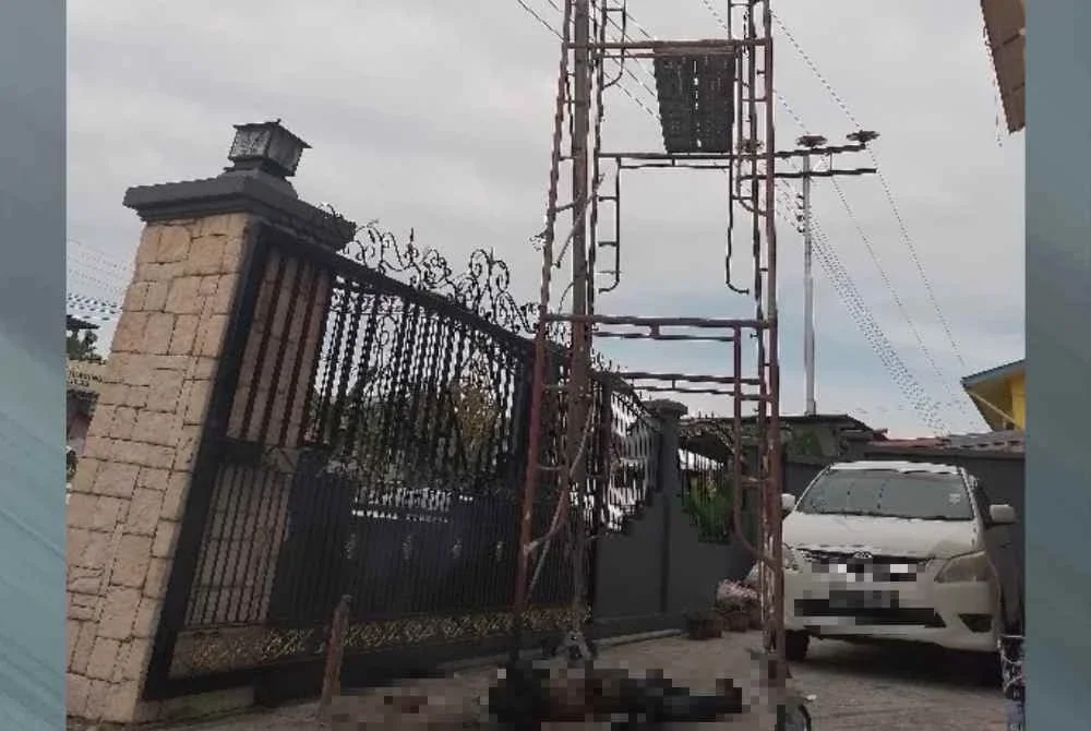 Lelaki maut selepas terkena renjatan elektrik semasa mengecat rumah di Kampung Likas, Kota Kinabalu.