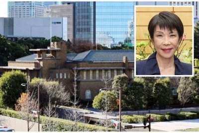 Rumah agam yang dibuka pada 1929 itu pernah berdepan dua kali insiden cubaan rampasan kuasa pada 1930-an. Gambar kecil: Sanae Takaichi